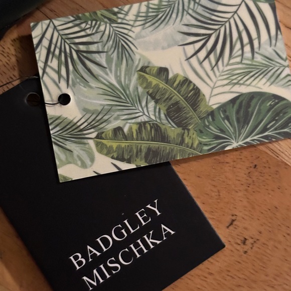 Badgley Mischka black quilting purse with logo and tassel closure final $42 firm - Picture 11 of 12